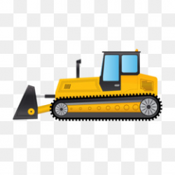 Bulldozer PNG and PSD Free Download - Tractor Bulldozer Backhoe ...