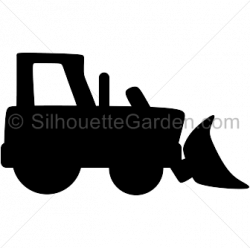 Bulldozer silhouette clip art. Download free versions of the image ...