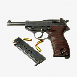 Bullet Pistol Cartridges, Vintage Pistol, Clip, Golden Bullet PNG ...