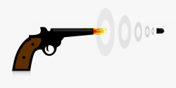 Shooting Clipart Gun Safety - Cartoon Gun Shooting Bullet ...