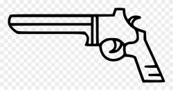 Graphic Handgun Pistol Shot Suicide Target Svg Png - Gun ...