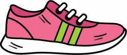 Athletic shoe icon, fitness clipart, shoe clipart | Everyday Icons ...