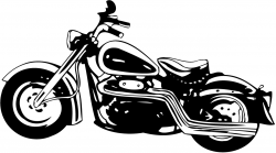And Black White Motorcycle Clipart - Clipart Kid | Vinyl Images ...