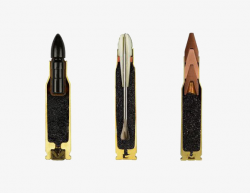 Rifle Bullets Cutout, Rifle, Bullet, Bullet Section PNG Image and ...