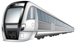 Train Rail transport High-speed rail Clip art - Bullet train ...