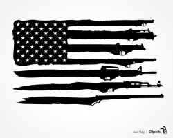 Gun Flag svg, Bullet Flag svg | svg, png, eps, dxf, pdf | ClipInk