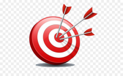 Darts Shooting target Bullseye Arrow - Red three-dimensional archery ...