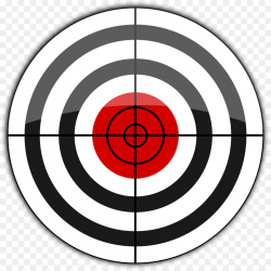 Bullseye Goal Idea Clip art - Shooting Sports Cliparts png download ...