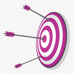 Archery Shooting target Clip art - Purple target png download - 2480 ...