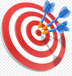 Infographic Shooting target Bullseye Clip art - Red minimalist ...