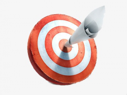 Arrow In The Bullseye Business, Red And White, Target, Recruitment ...