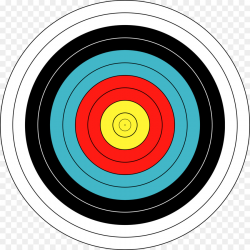Target archery Shooting target Clip art - Picture Of Bullseye png ...