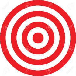 Bullseye Target Transparent Clipart