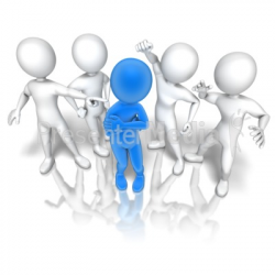 Stick Figure Group Bullying - Presentation Clipart - Great Clipart ...