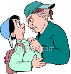 Bully Picking on a Weaker Kid | Clipart Panda - Free Clipart Images