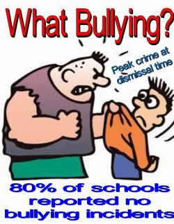 Chaz's School Daze: No Bullying In The Schools But Peak Crime In The ...