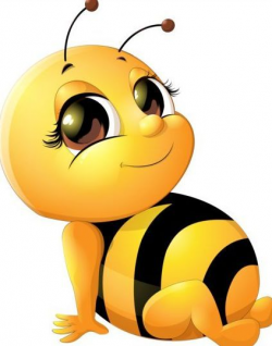 lovely cartoon bee set vectors 05 | Everything I love... | Pinterest ...