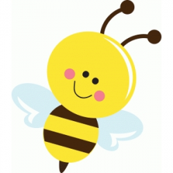 Silhouette Design Store - View Design #39896: happy bumble bee