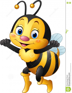 Cartoon Happy Bee - Download From Over 62 Million High Quality Stock ...