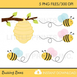 84 best bijen clipart images on Pinterest | Bees, Bumble bees and ...