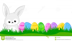 Happy Easter Bunny Clipart Banners Borders Free Download