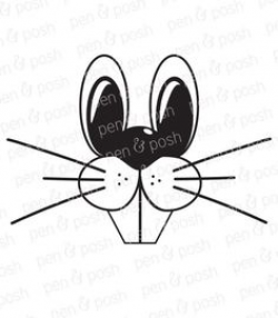 Easter Bunny Faces - Clip art, PNG graphics - 300 dpi high ...