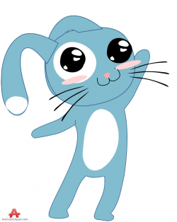 Dancing Bunny Cartoon Clipart | Free Clipart Design Download
