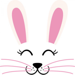 Silhouette Design Store - View Design #184795: easter bunny face