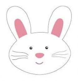 Easter Bunny Face Clipart | Easter Day | Pinterest | Bunny face ...