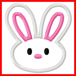 Appealing Bunny Face Clipart Collection Rabbit Head Easter Picture ...