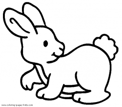Bunny Rabbit Coloring Pages: | Clipart Panda - Free Clipart Images