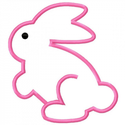 Important Bunny Rabbit Outline Of A Free Download Clip Art On ...