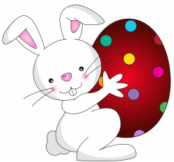 White Easter Bunny Transparent PNG Clip Art Image | Gallery ...
