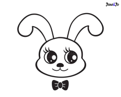 Bunny SVG easter svgeaster clipart Easter bunnies svgdxf