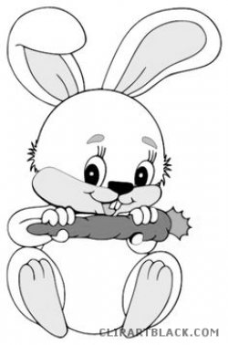 Cartoon Bunny Clipart - ClipartBlack.com