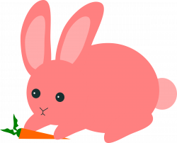 Clipart - Pink Rabbit