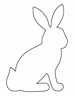 Rabbit Drawing Outline at GetDrawings.com | Free for personal use ...