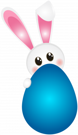 Easter Egg and Bunny Clip Art Image | Gallery Yopriceville - High ...