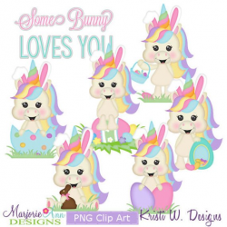 I Wanna Be The Easter Bunny EXCLUSIVE Clipart-Instant Download ...