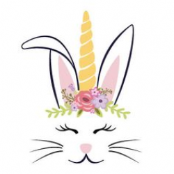 Easter Bunny ( Eyelashes, Unicorn, Rabbit, Easter Eggs, Flowers ...