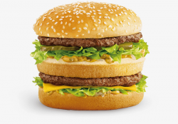 Double Beef Burger, Double, Beef, Hamburger PNG Image and Clipart ...