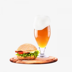 Beer + Burger, Hamburger, Beer, Beer Clipart PNG Image and Clipart ...
