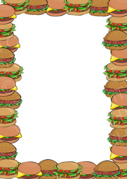 Burger Border - Free Prawny Clip Art – Prawny Clipart Cartoons ...