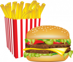 Graphic Design | French fries, Hamburgers and Clip art
