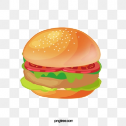 Chicken Burger PNG Images | Vector and PSD Files | Free ...