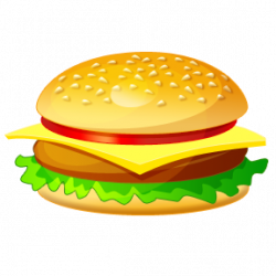 Bbq Burger Clipart