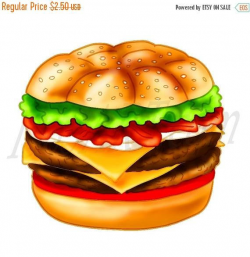 50% OFF Burger clipart, burger Clip art, Cheeseburger clipart ...