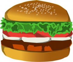 Free Free Burger Clipart and Vector Graphics - Clipart.me
