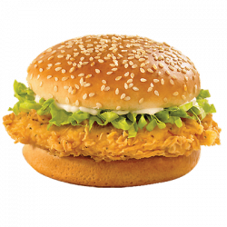 Fish Burger transparent PNG - StickPNG