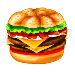 50% OFF Burger clipart, burger Clip art, Cheeseburger ...